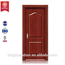 Todo tipo de material de construcción interior MDF puerta 2015 Puerta de madera maciza MDF diseño interior puerta de madera